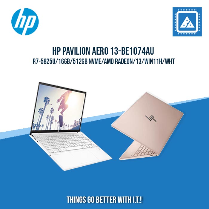 HP PAVILION AERO 13-BE1074AU/R7-5825U/16GB/512GB NVMe | BEST FOR STUDENTS AND FREELANCERS LAPTOP HP PAVILION AERO 13-BE1074AU/R7-5825U/16GB/512GB NVMe | BEST FOR STUDENTS AND FREELANCERS LAPTOP